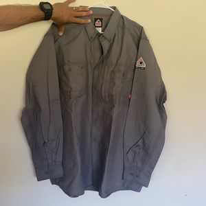 Never worn XXL-Long bulwark FR work shirts